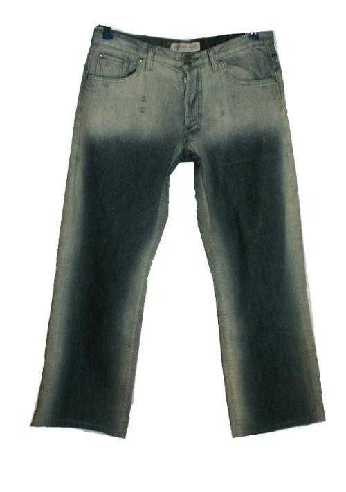 Outrage rybaczki 7/8 jeansy dyed urban męskie 34 L