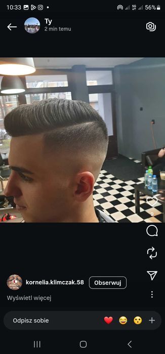 Usługi fryzjerskie/Barber z dojazdem do domu od godziny 10:00 do 23:00