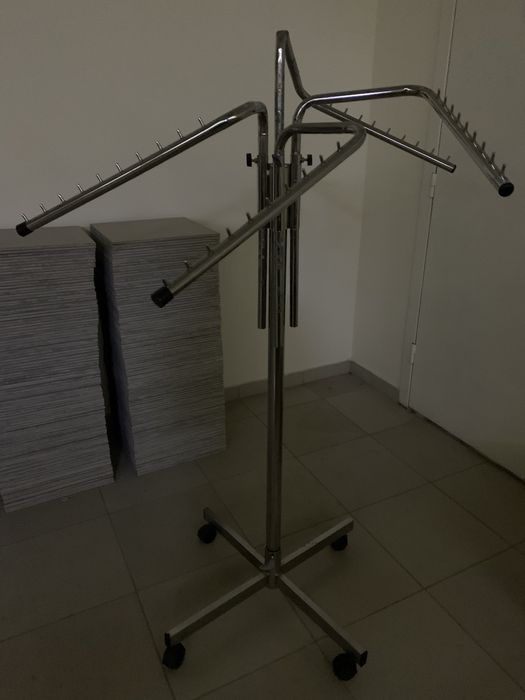 Стійка для одягу коаб нержавіюча