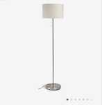 Lampa jysk stojąca 145cm abażur beżowa