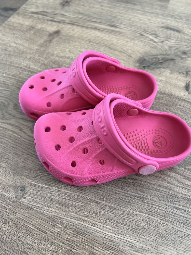 Крокси Crocs с7 для дівчинки взуття для садочку