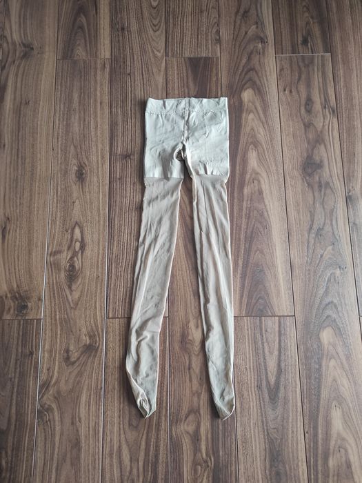 Rajstopy cienkie beżowe cieliste rozmiar 2