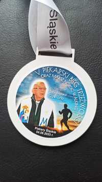 Medal z biegu "V Piekarski Bieg Trzeźwości 2023"