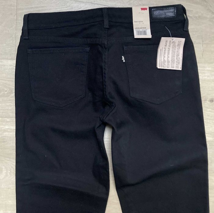 Levis Curve ID spodnie jeansy Straight Coupe Droit W30 L34