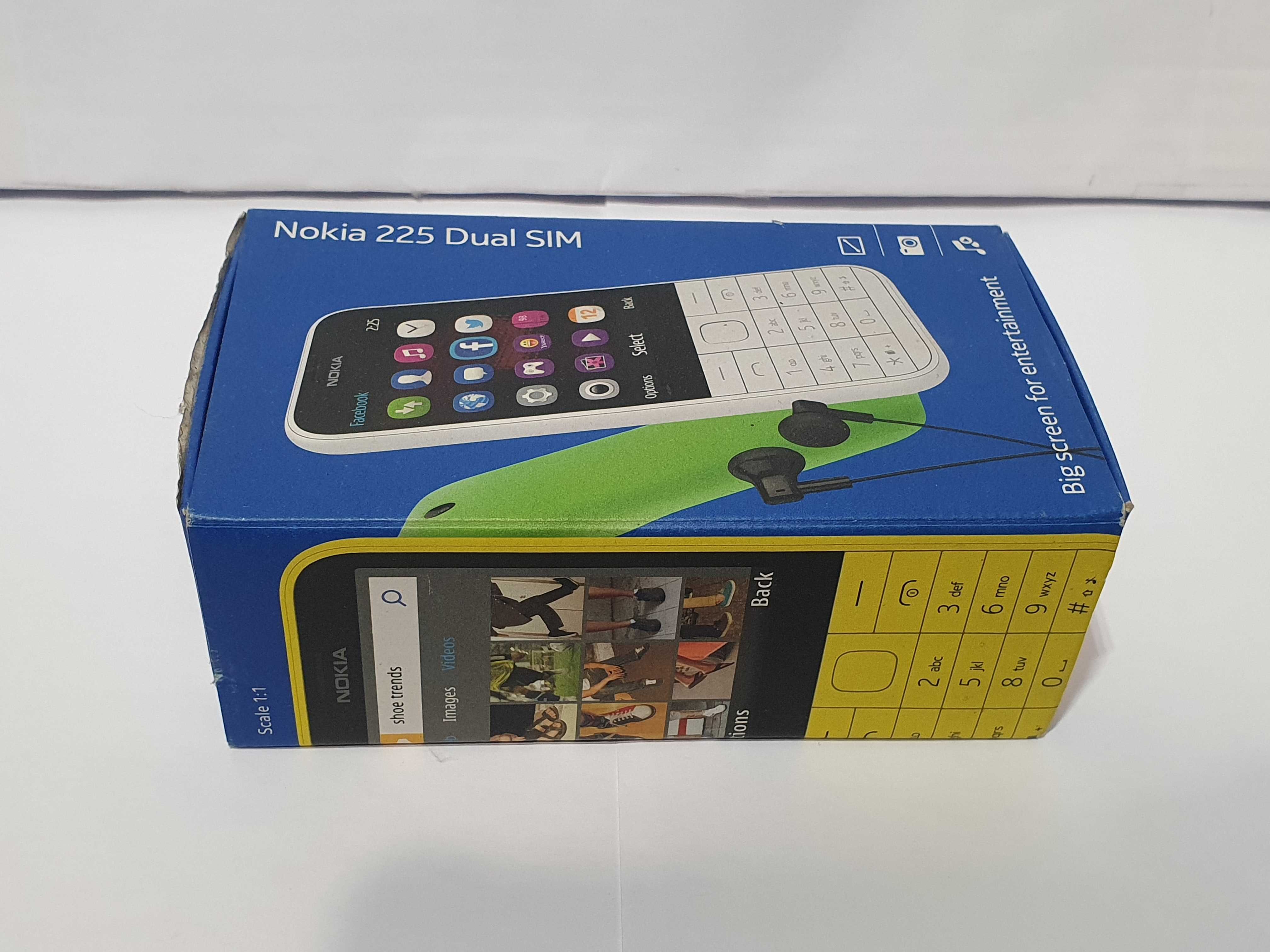 Nokia 225 DS telefon Nowy Dual Sim duos oryginalna żólta
