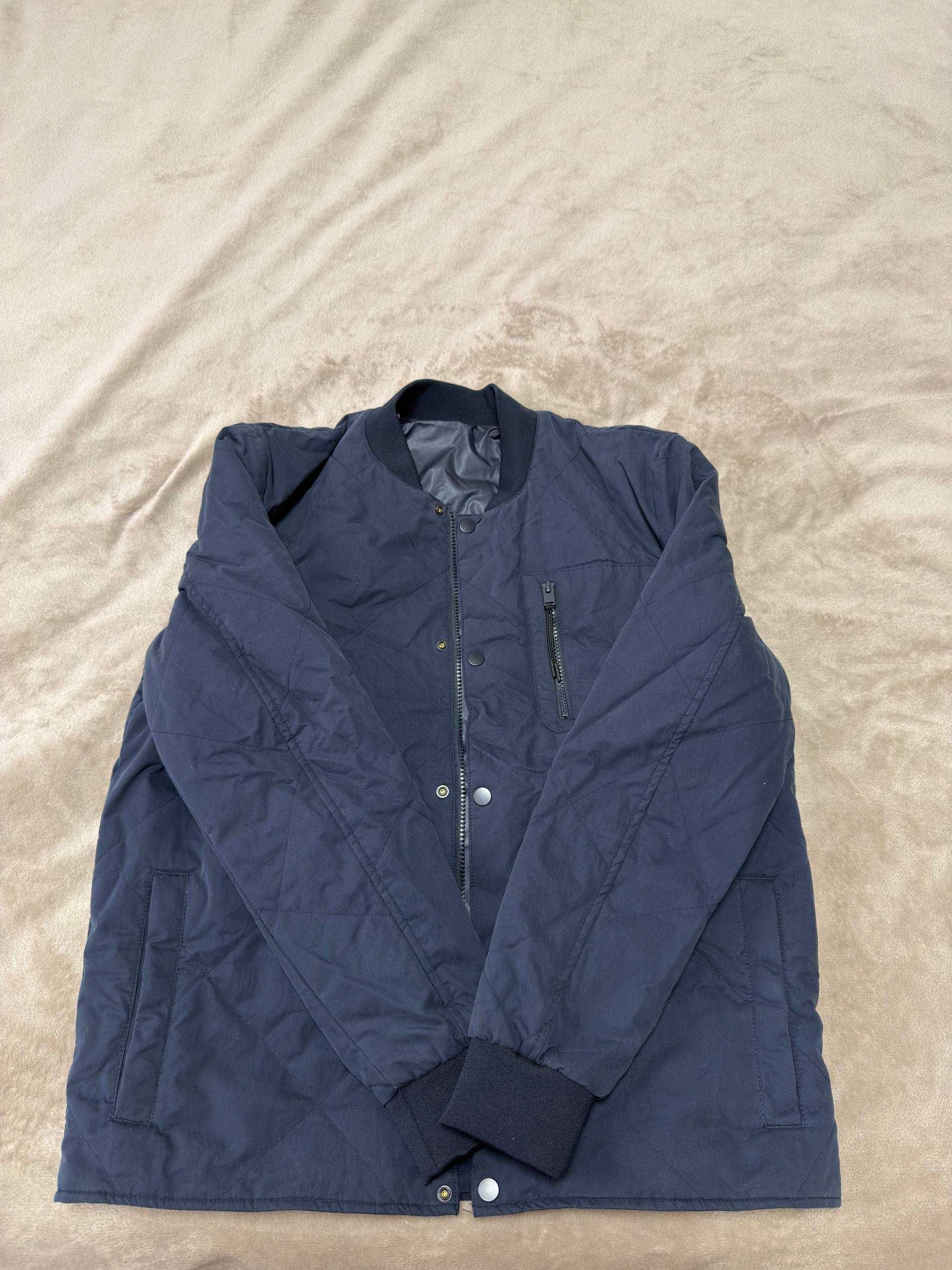 Куртка чоловіча темно-синя Selected Homme S, M