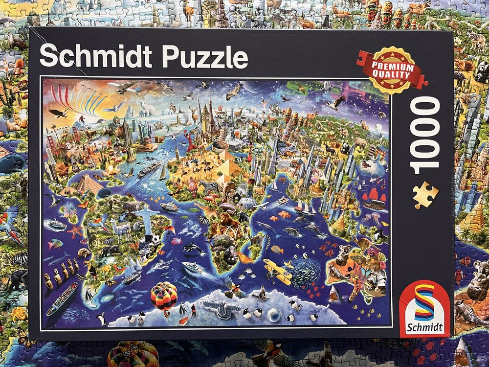 Puzzle Schmidt 1000 Discover the World