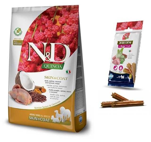 Farmina Dog N&D Quinoa Skin & Coat Adult Medium & Maxi quail 7 kg