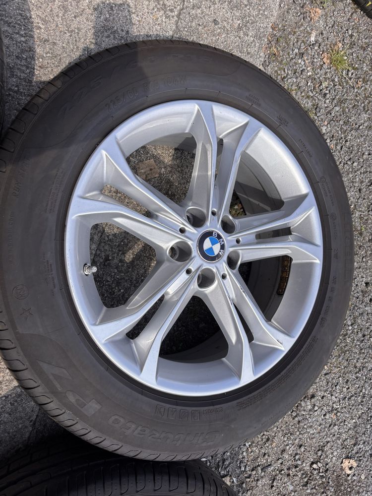 Oryginalne Koła letnie Alufelgi Bmw 225/60/18 Pirelli 6mm 2020r ET22