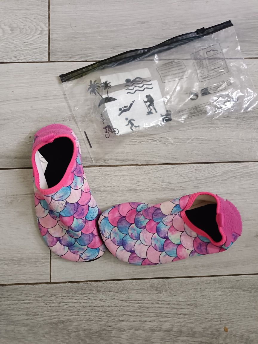 Buty do wody basen plażę 30/31 dziewczęce super