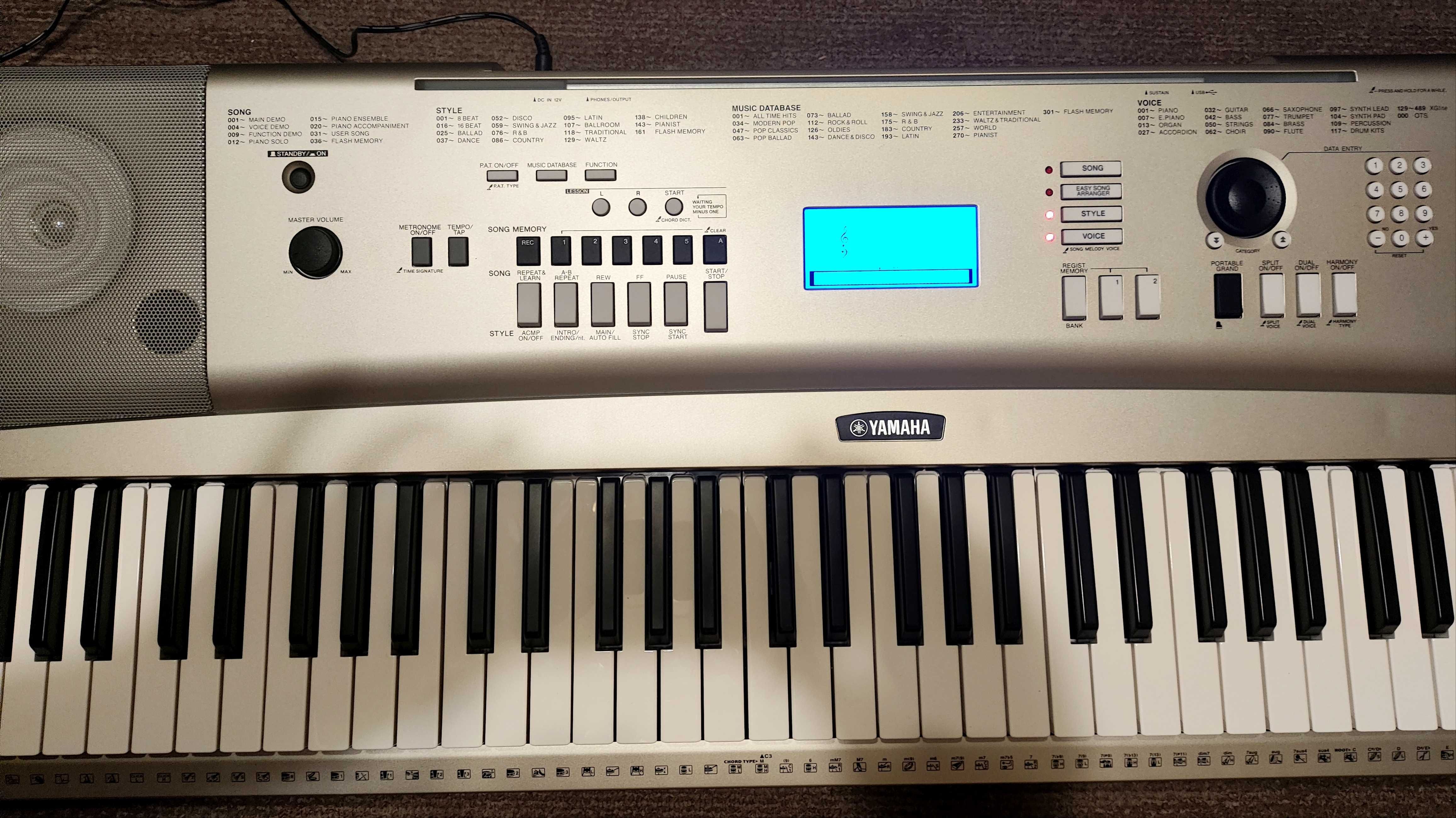 Yamaha dgx 230 ypt-235 синтезатор 76 клавіш краше casio wk .  Піаніно