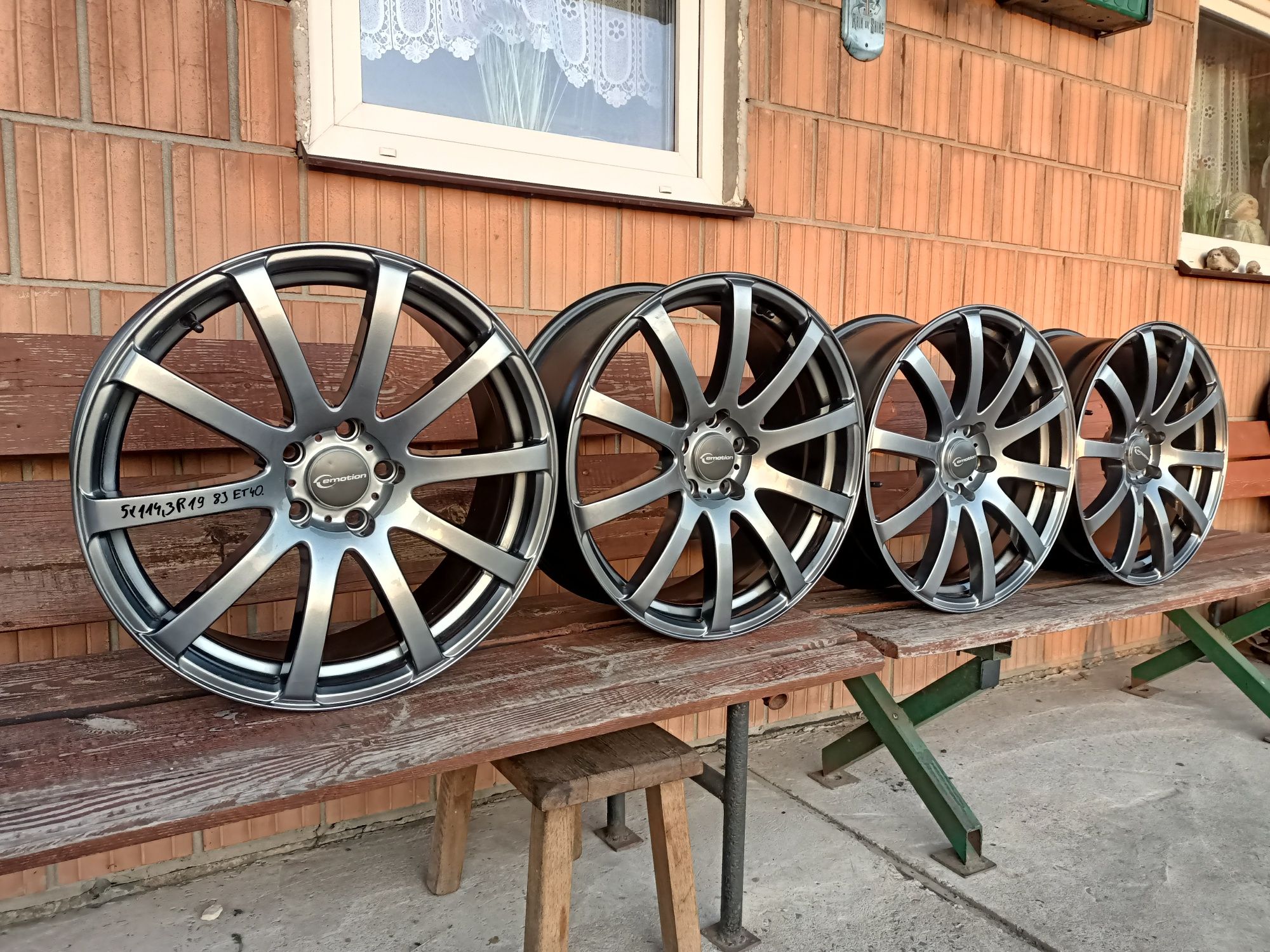 Felgi 5x114,3 R19 Honda KiA Toyota