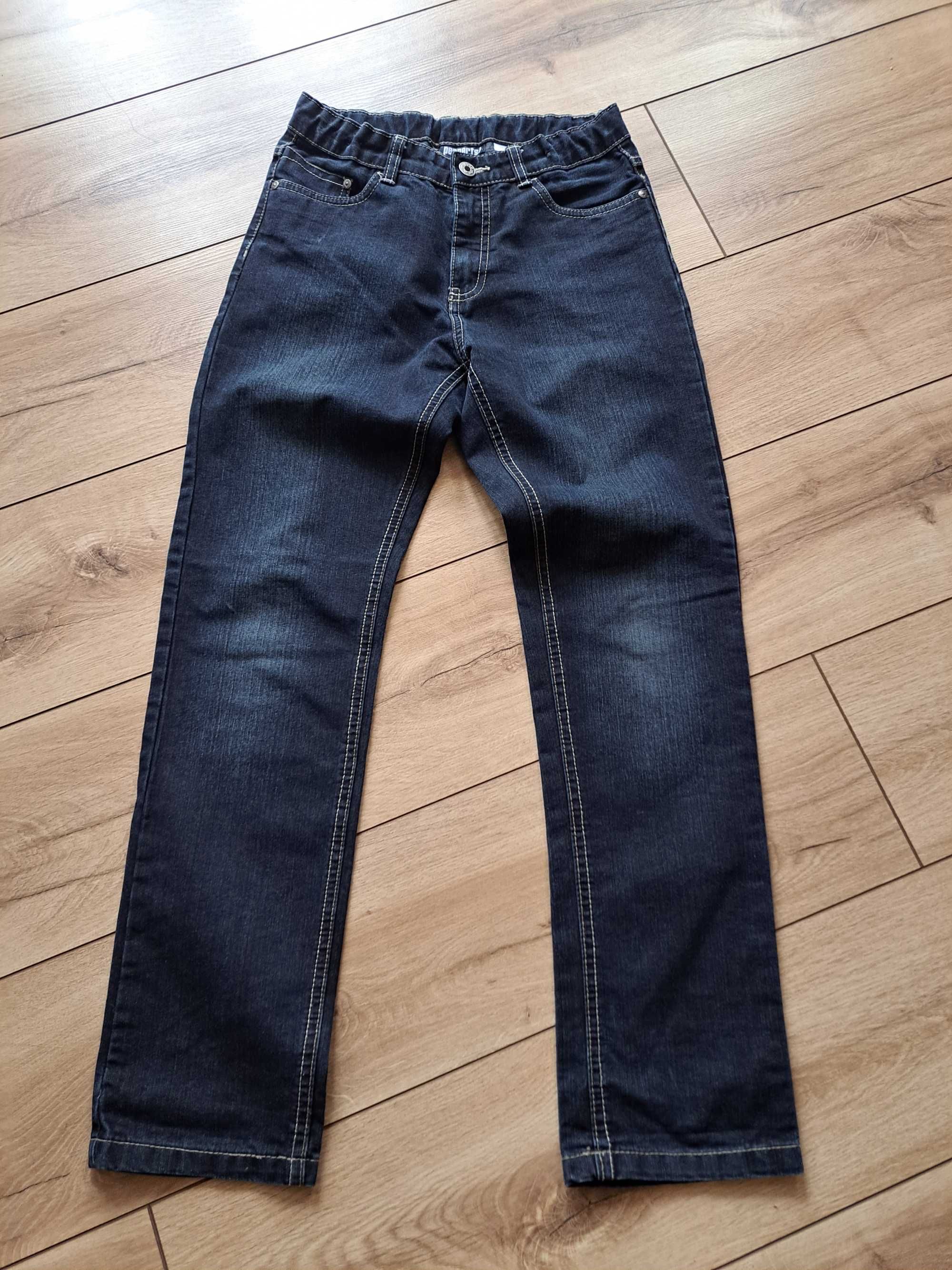 spodnie chłopięce jeans 152