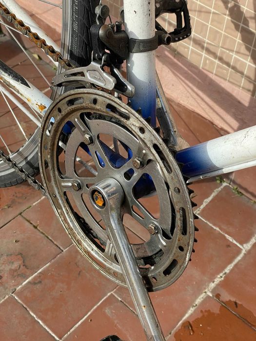 Bicicleta de estrada vintage dos anos 80