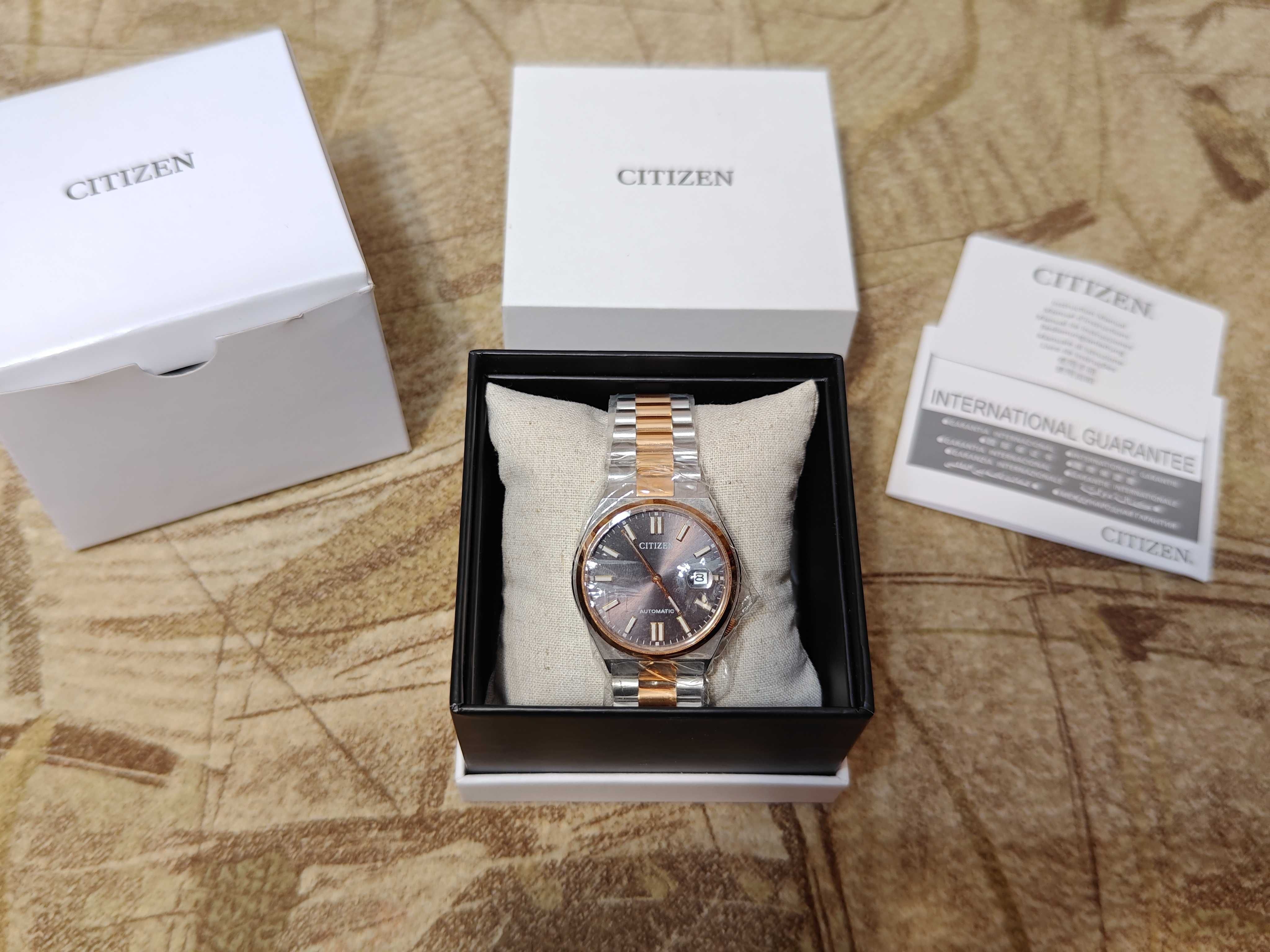 Чоловічий годинник Citizen Tsuyosa NJ0154-80H Новий!