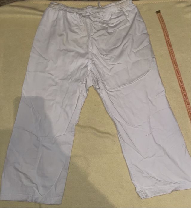 Білі штани на айкідо зріст 150