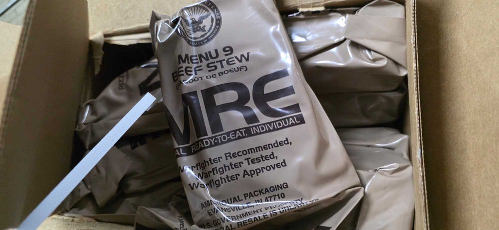 US MRE - Meal Ready to Eat - Racção de Combate
