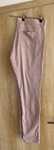 Jeansy 42/44 XL /XXL pudrowy roz