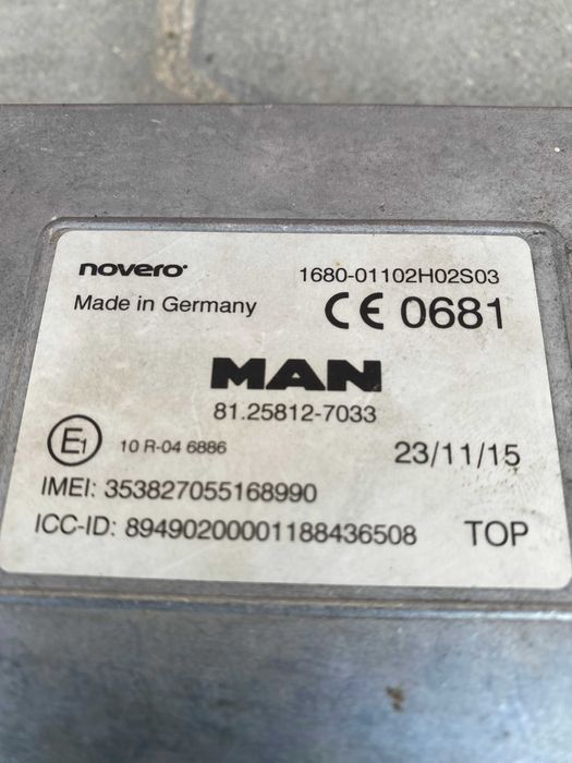 Moduł Telematyki Man TGX TGS