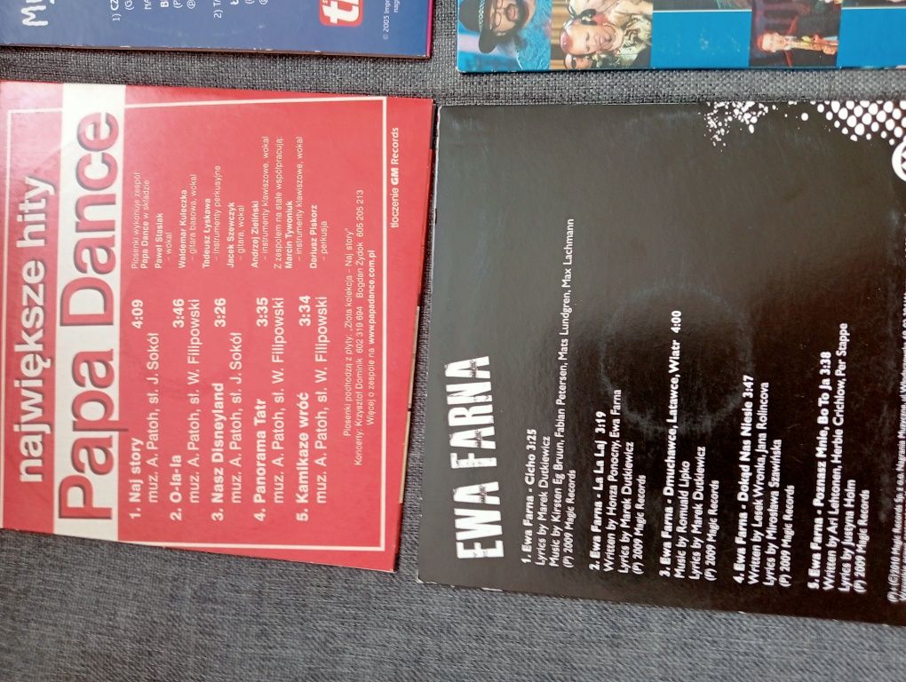 Płyty CD z muzyką