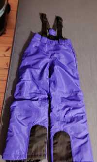 Spodnie narciarskie fioletowe