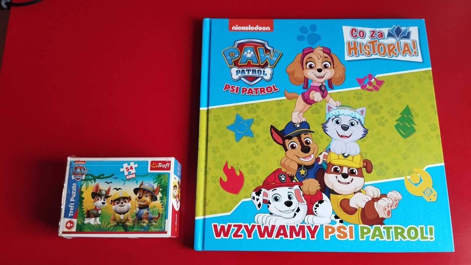 Wzywamy Psi Patrol. Co za historia Plus puzzle