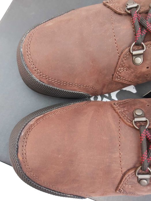 SP NOWE trekkingi botki SOREL ankeny mid hiker skórzane trapery 44