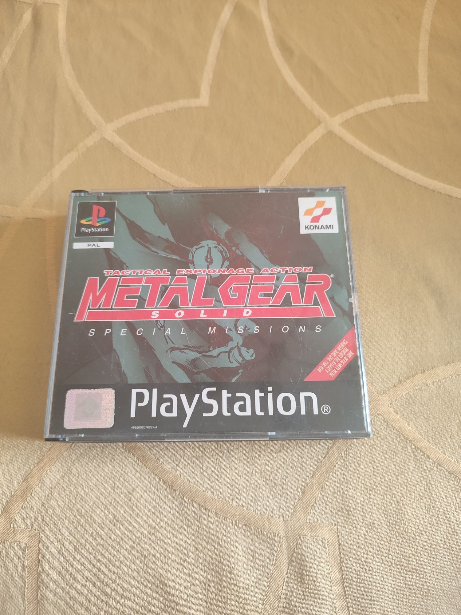 Metal gear solid PS1 - Caixa