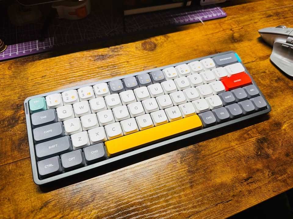 Teclado Mecânico Nuphy Air60 + Capa