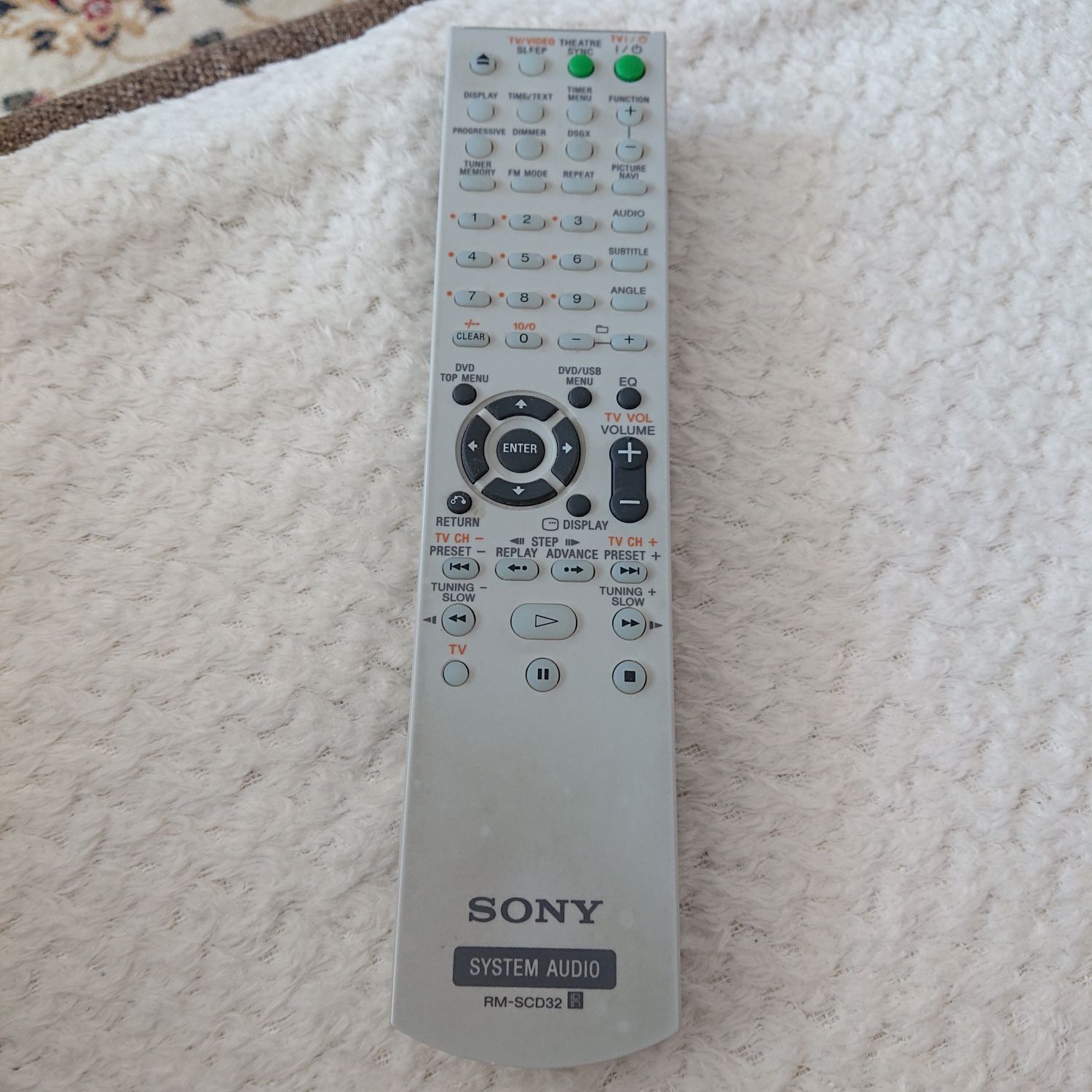 sony rm scd32 oryginalny pilot audio/tv