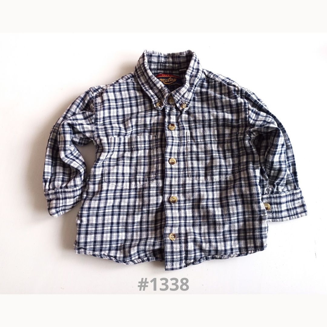 Koszula w kratę 86-92cm 18-24 miesięcy 1,5-2lata Matex #1338
Stan idea