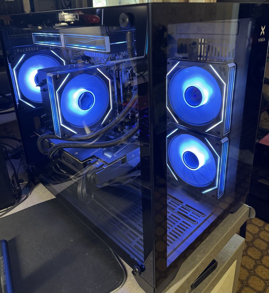 Игровой ПК Ryzen 5 5600, RTX 3080, B450, 32gb 3200mhz