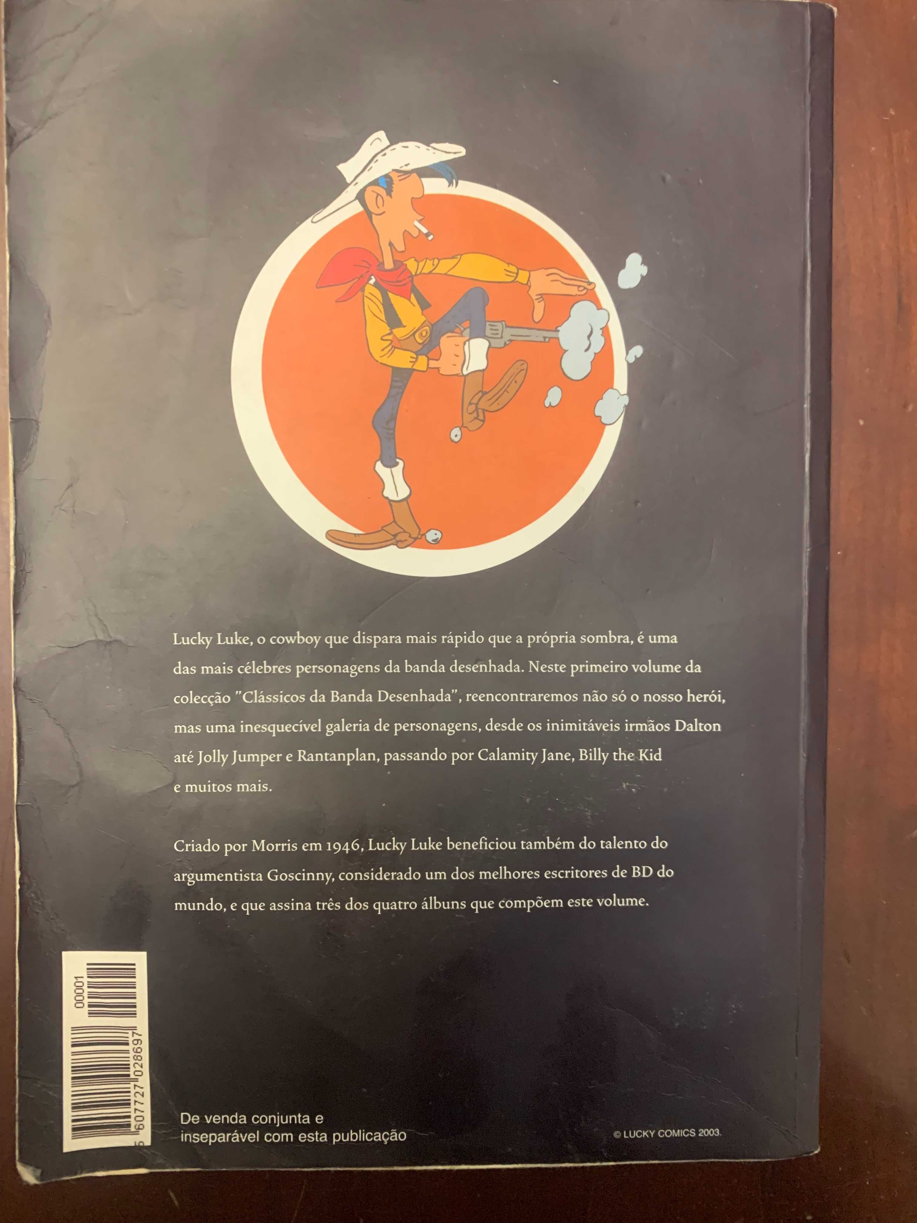 2 cópias do clássico da Banda Desenhada (BD)- Lucky Luke.