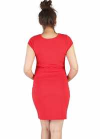 Sukienka ciążowa - klasyczna czerwień !!!