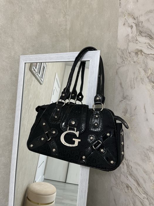 Вінтажна сумка геес чорна Guess Vitage bags