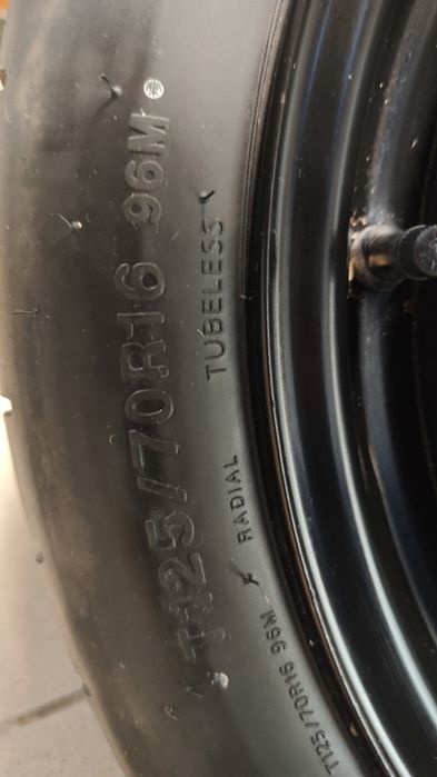 Koło dojazdowe VW golf Audi A3 5x112