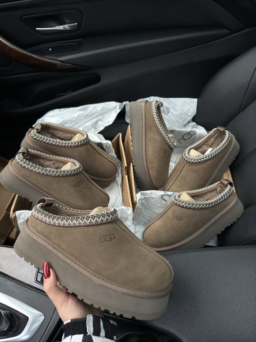 Жіночі зимові уги UGG Tazz Tasman platform driftwood