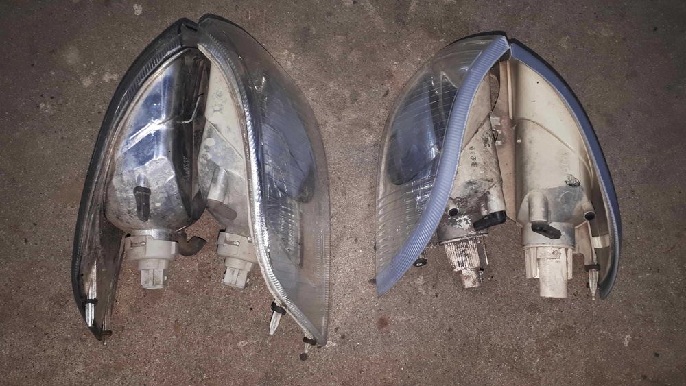 Volvo V40 S40  lampy przód chrom ORYGINAŁ i kierunki