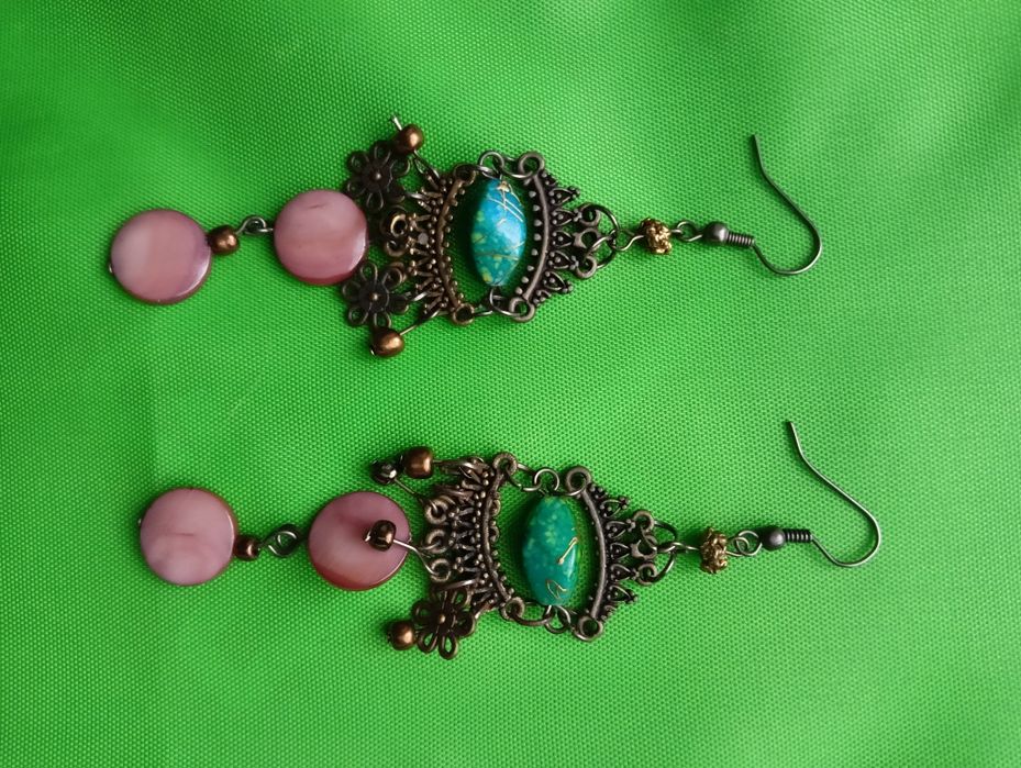 Kolczyki wiszące Vintage