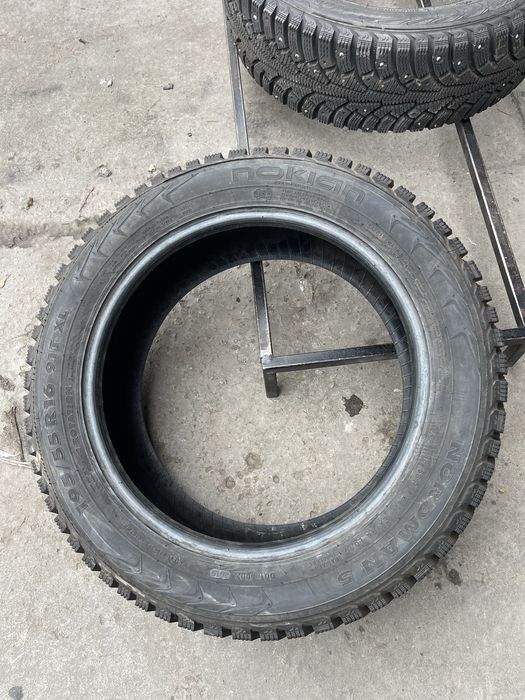 Шини зимові шип R16 195 55 Nokian nordman 5 Склад Осокорки RLX