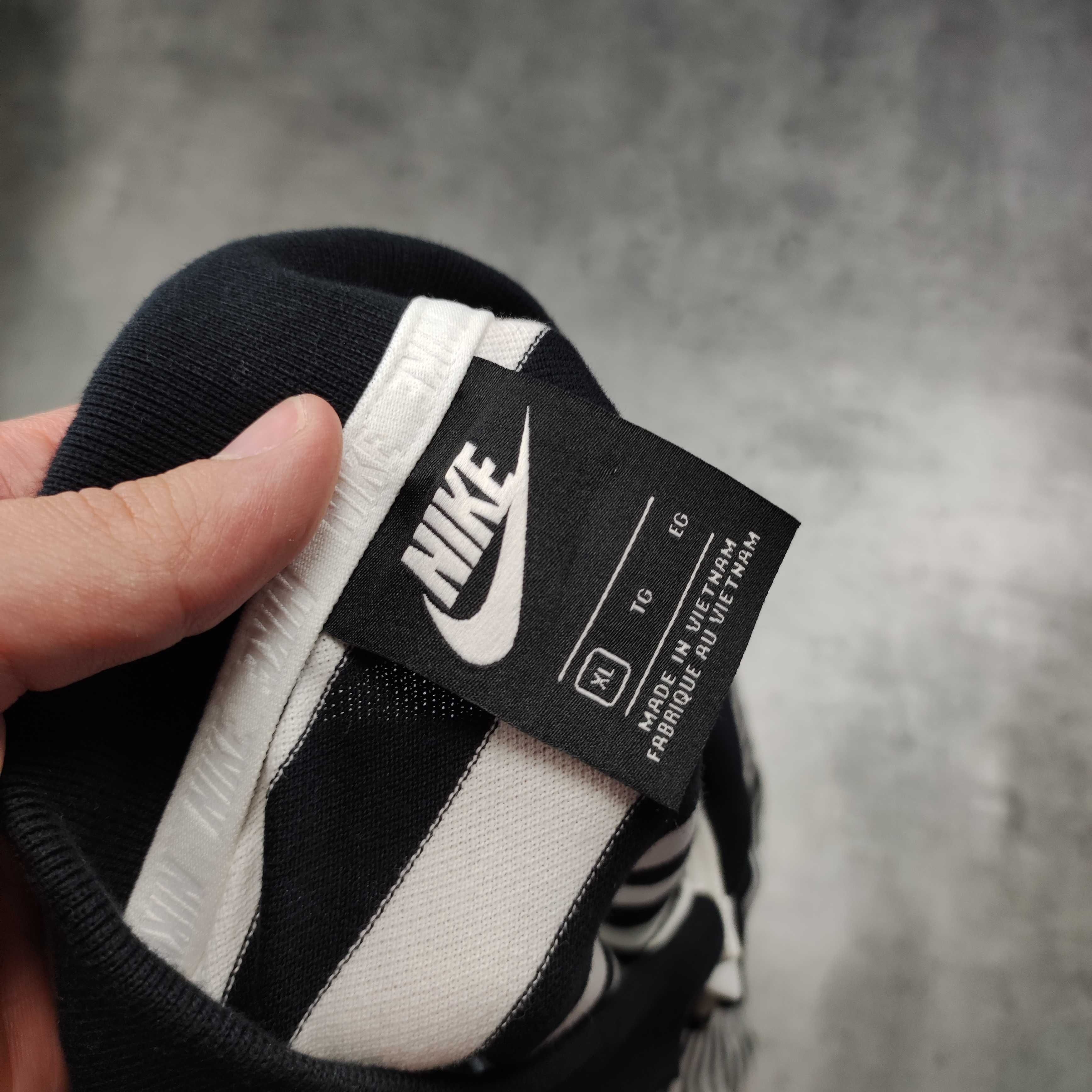 MĘSKA Koszulka Polo PREMIUM Bawełna Małe Logo Haft Nike Paski Sport