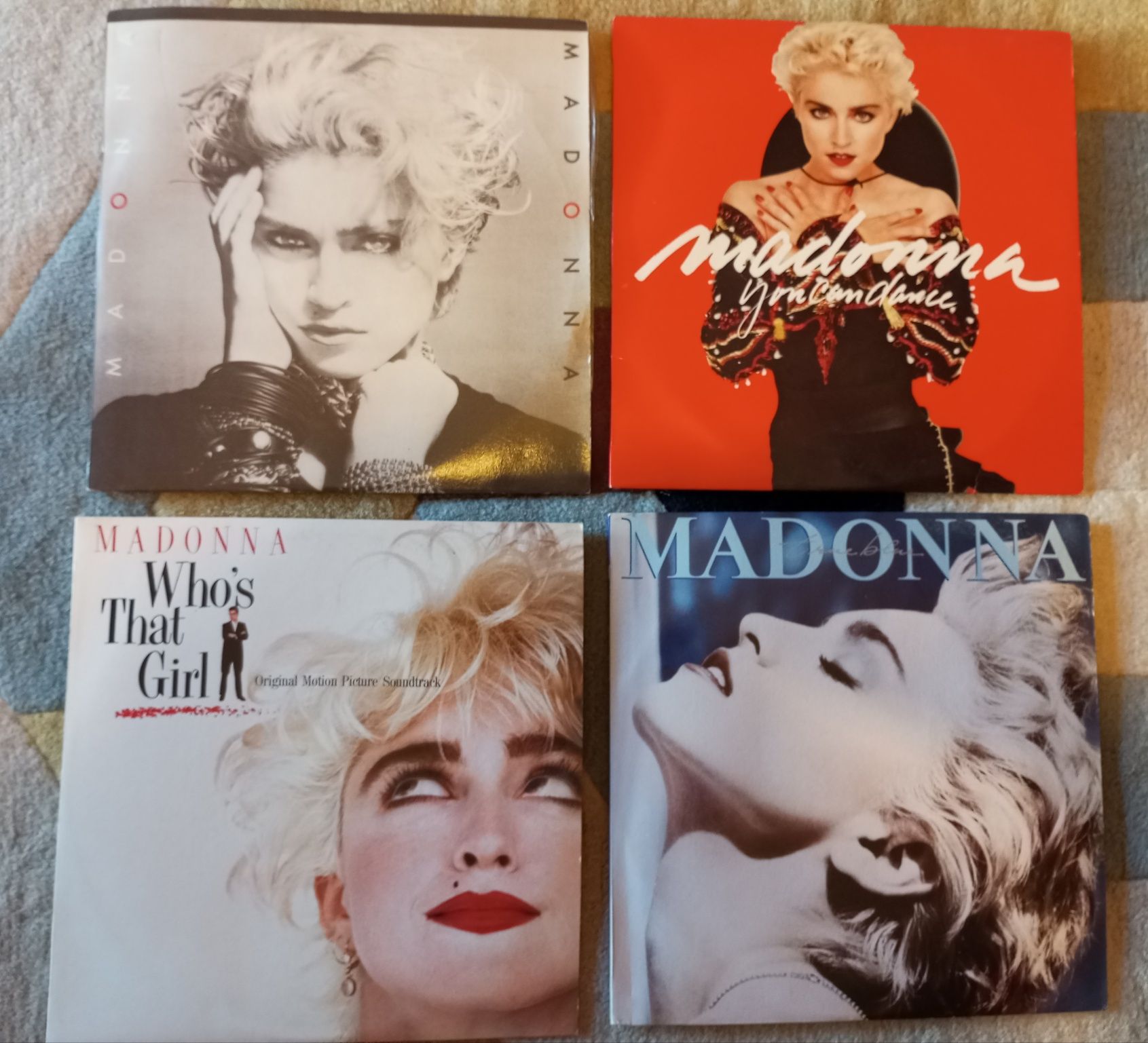 4 LP da Madonna em perfeito estado