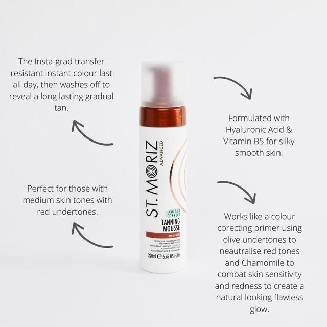 St. Moriz Advanced Colour Correcting Tanning Mousse Dark