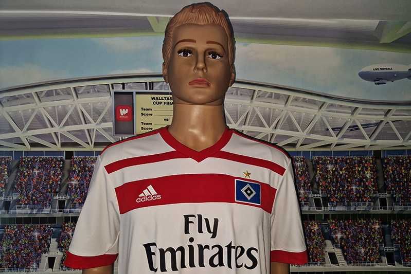 Hamburger SV Adidas Climacool 2017-18 home #2 Dennis Diekmeier size XL