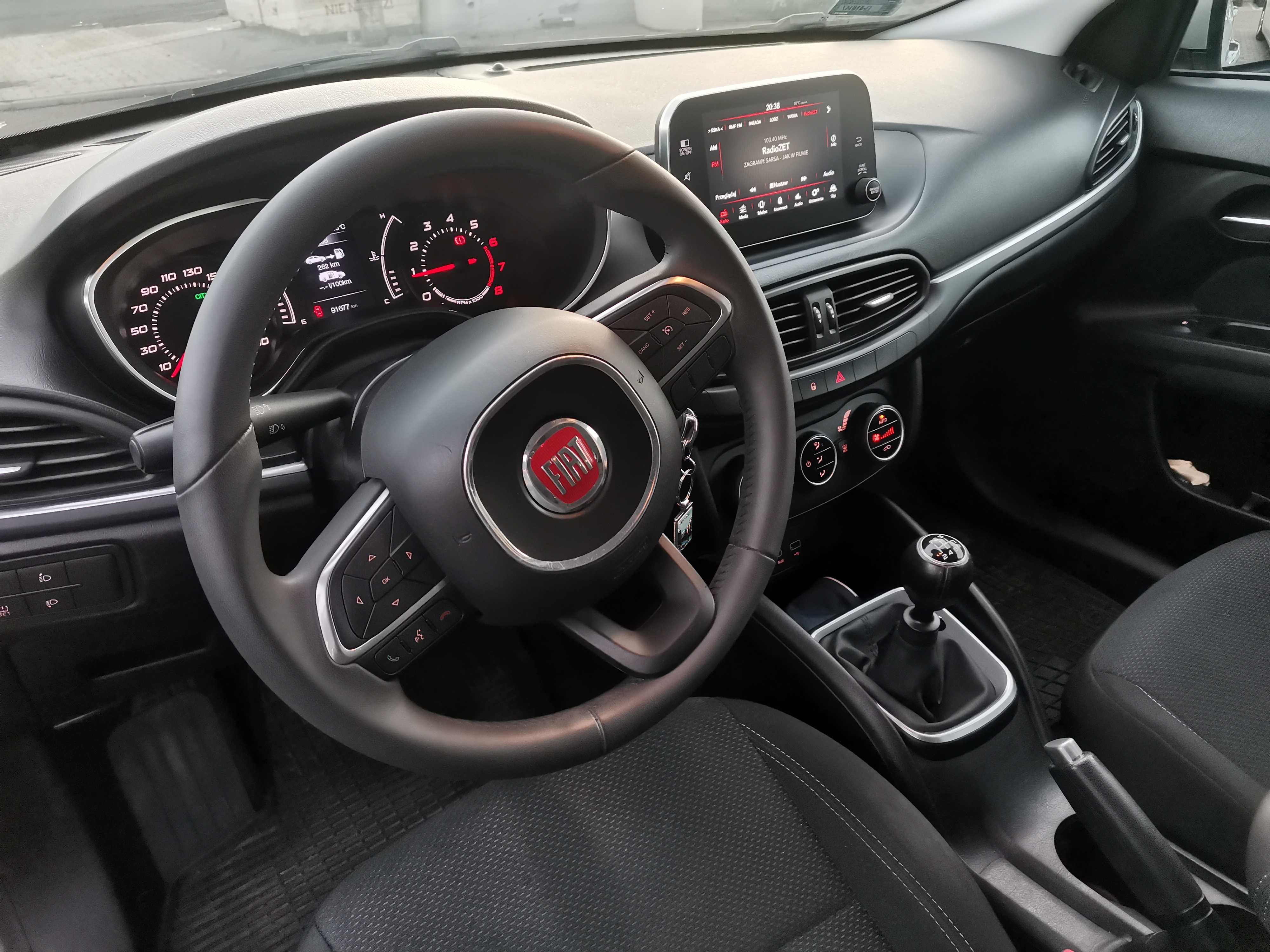 Fiat Tipo Lounge 2018/2019 1.4 95km LPG, pierwszy właściciel, 91tys km