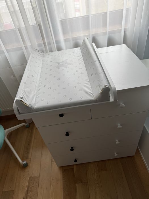 Komoda z szufladami + przewijak