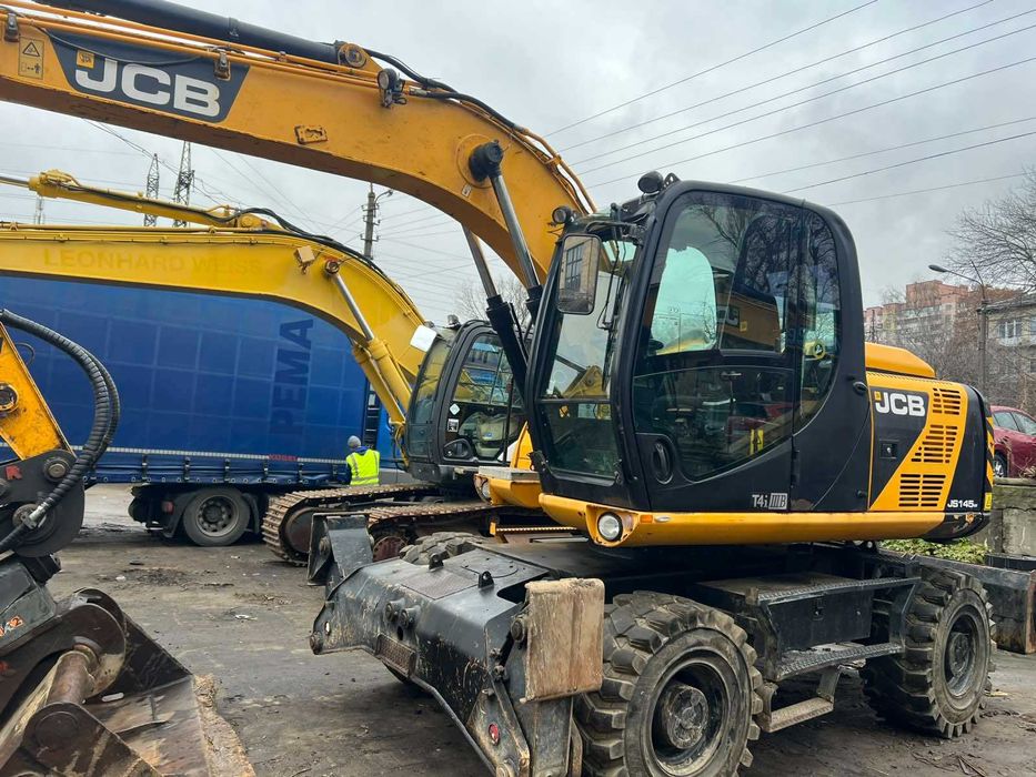 Колісний екскаватор JCB JS 145 W