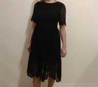 Sukienka czarna koronka H&M rozmiar 36