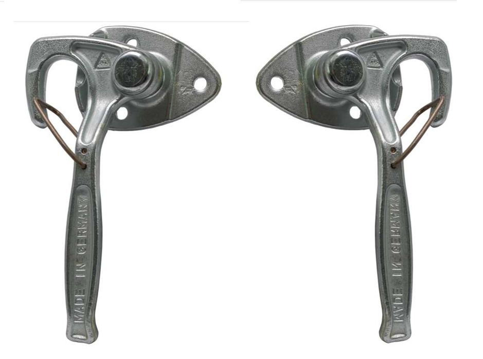 Spinacz hakowy burt klapy, trapu ocynkowany Lewy/Prawy