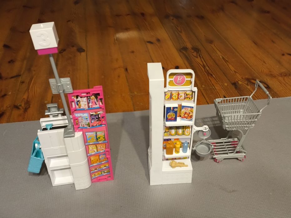 Zestaw sklep Barbie